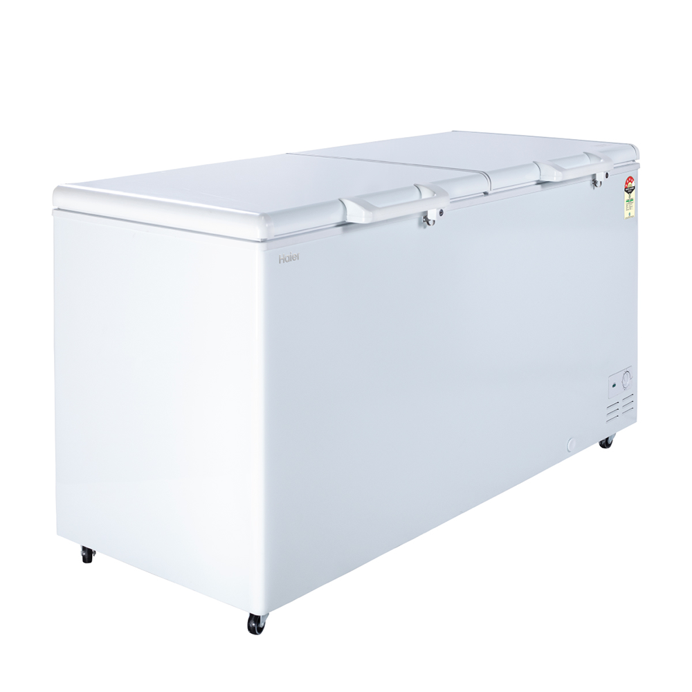 Haier 788 Ltr Double door- White Colour Convertible Hard top Freezer
